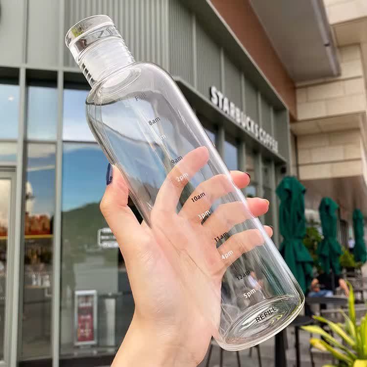 بطری پیرکس شفاف 500ml کد L100