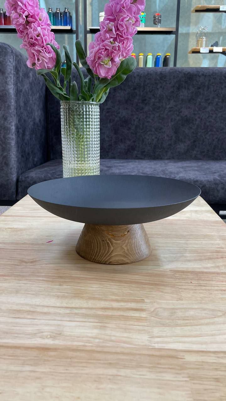شیرینی خوری پایه چوبی رایکا
